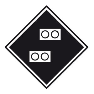 Знак «Внимание! Токораздел»