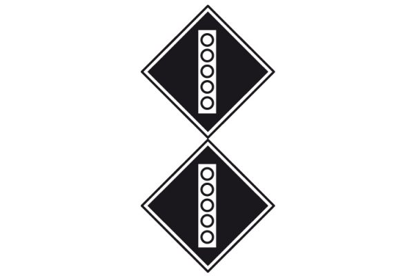 Знак «Поднять токоприемник на электропоезде»