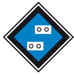 Знак «Подготовиться к опусканию токоприемника»