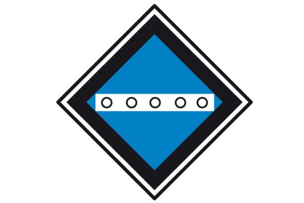 Знак «Опустить токоприемник»