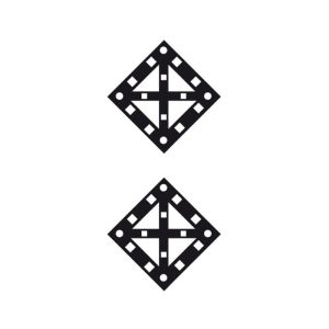 Знак «Поднять нож закрыть крылья» (два препятствия)