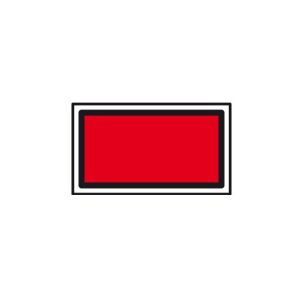 Знак «Щит сигнальный красный»