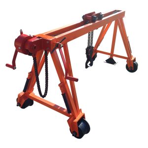 Кран портальный (козловой) для смены рельс КП-1350