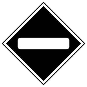 ЖД знак «Опустить токоприемник»